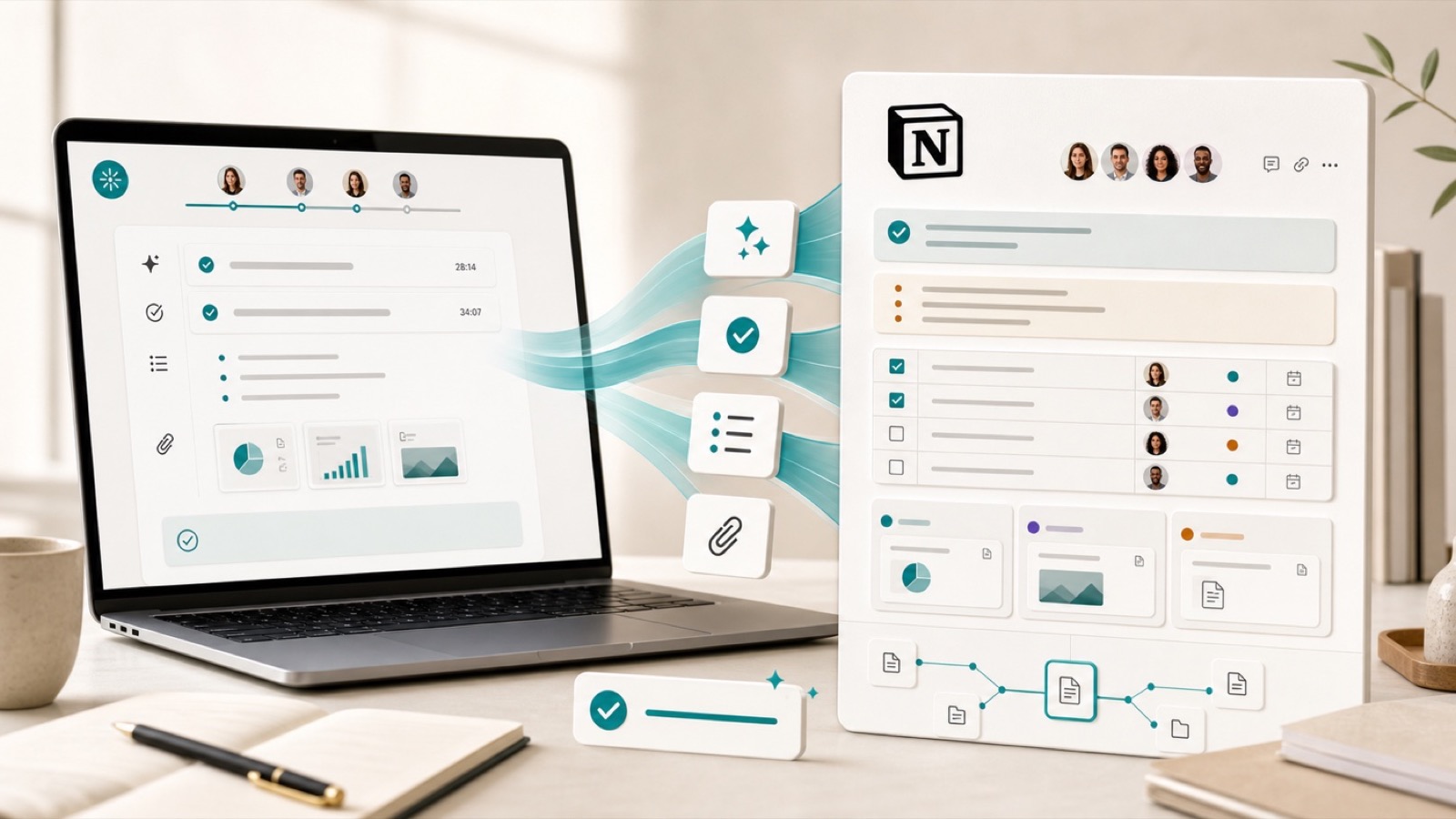 Organize Meeting Knowledge in Notion